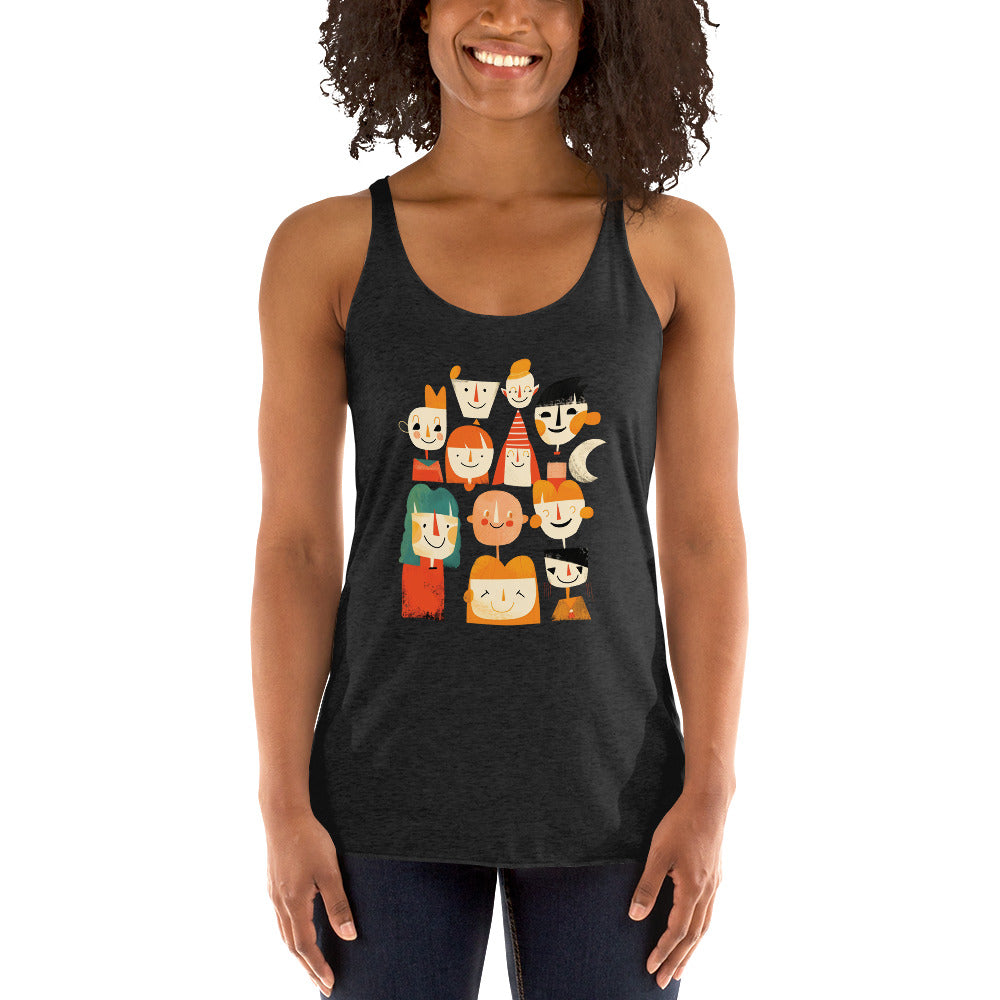 Women's Racerback Tank - Friendship Across Borders