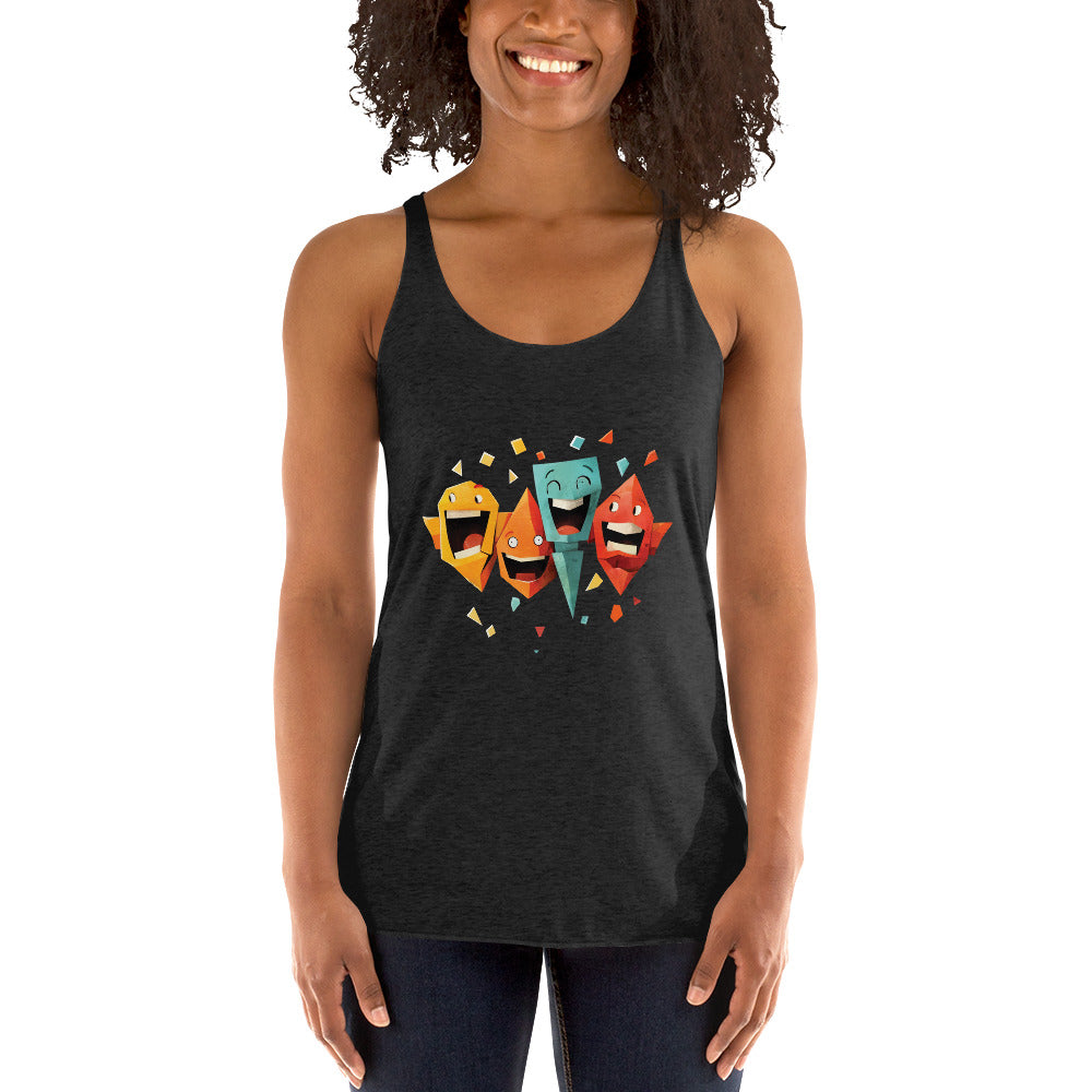 Women's Racerback Tank - Keeping Their friend groups tight