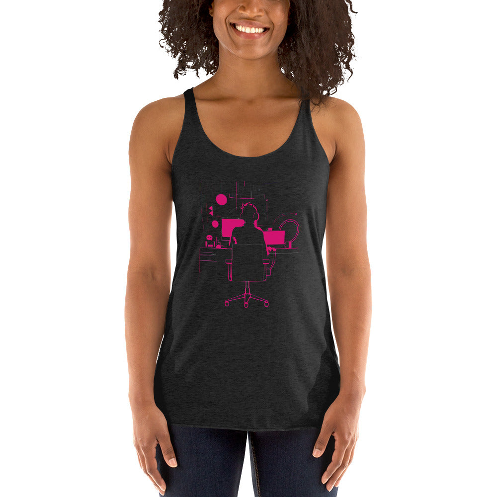 Women's Racerback Tank - Work