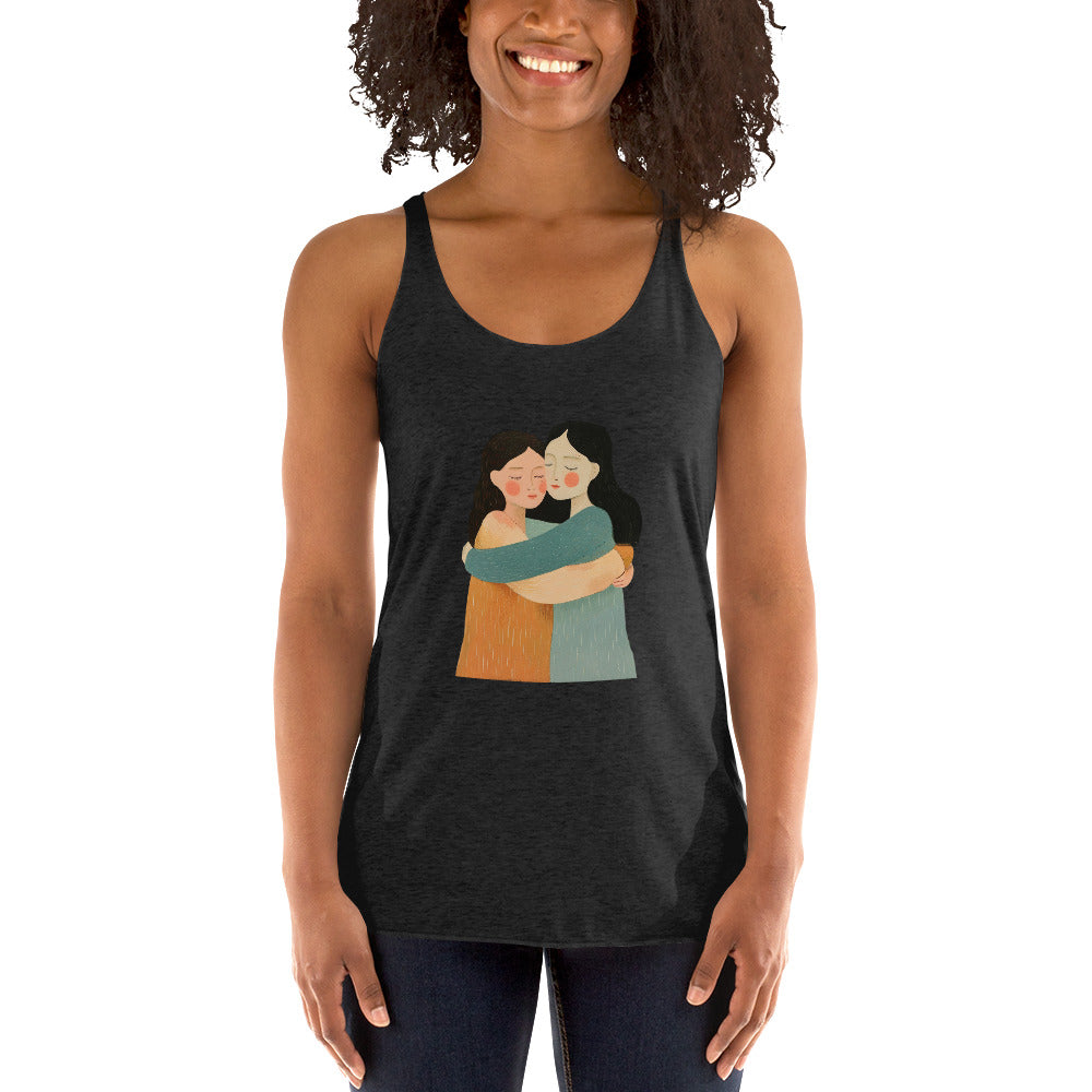 Women's Racerback Tank - Best Friends