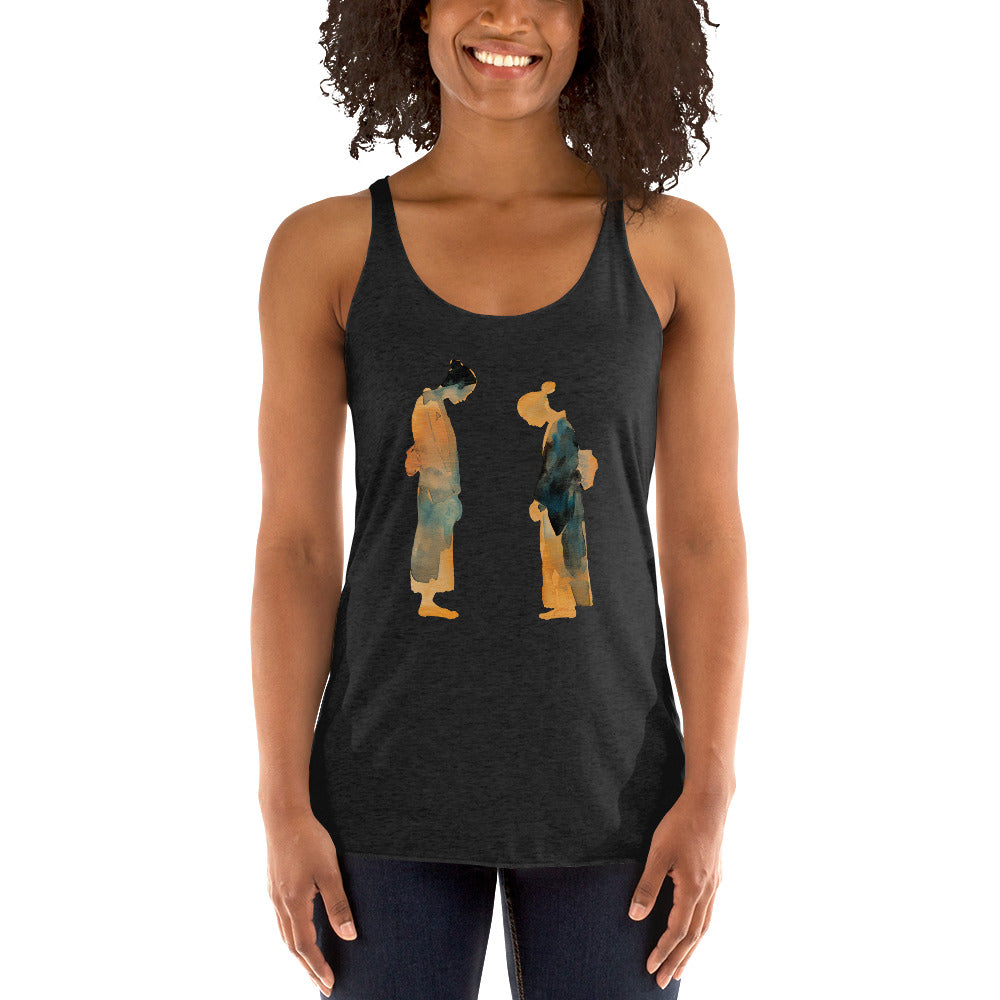 Women's Racerback Tank - Bowing