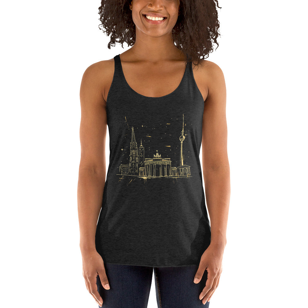 Women's Racerback Tank - German Historical Monuments