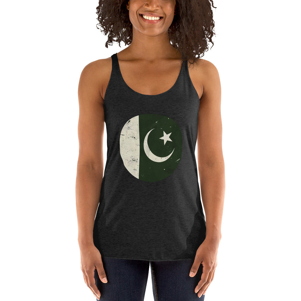 Women's Racerback Tank -  Flag of Pakistan