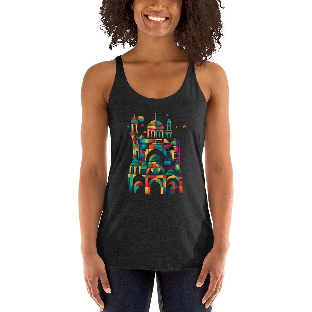 Women's Racerback Tank - Mosque Architecture