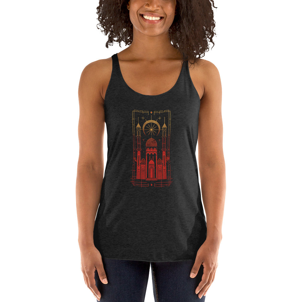 Women's Racerback Tank - Syrian Mosque