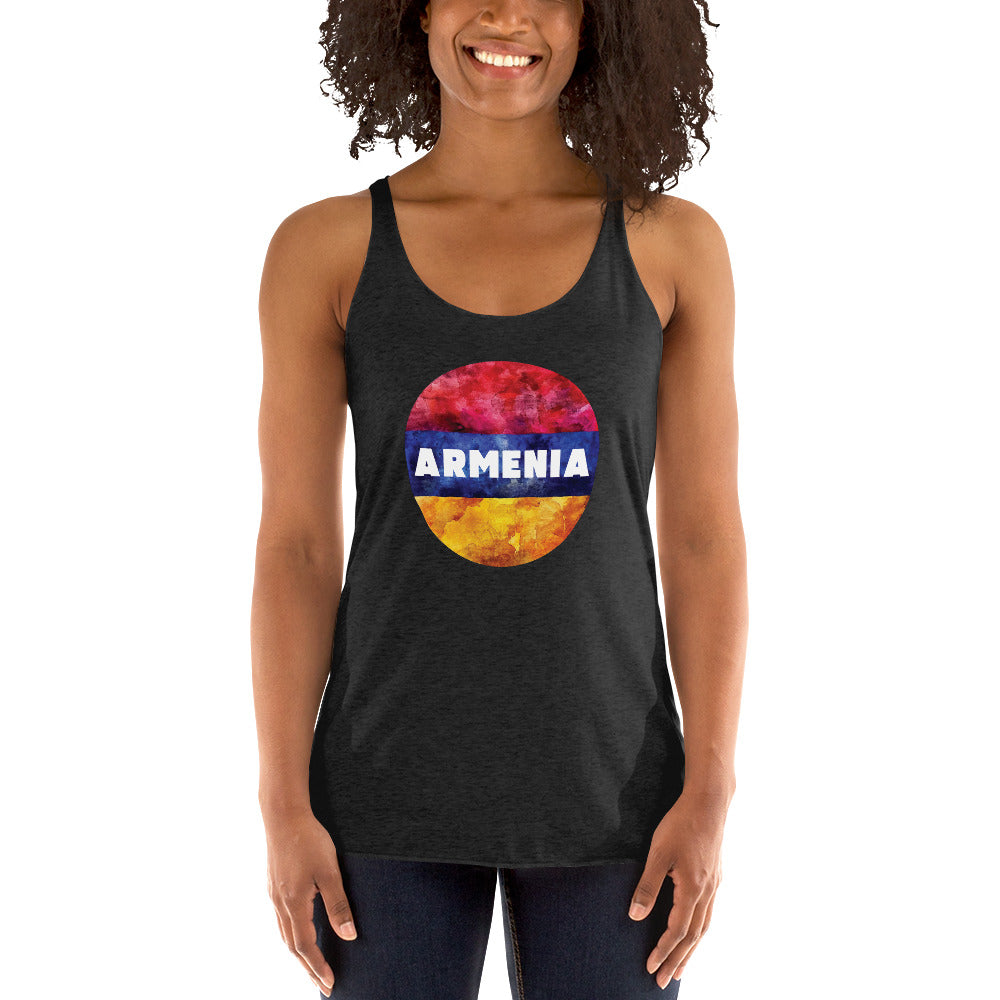 Women's Racerback Tank - Flag of Armenia