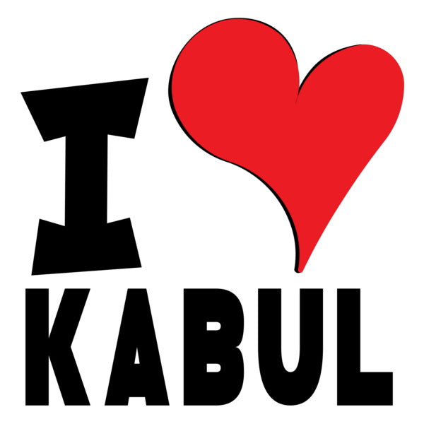 Unisex t-shirt - I Love Kabul Red