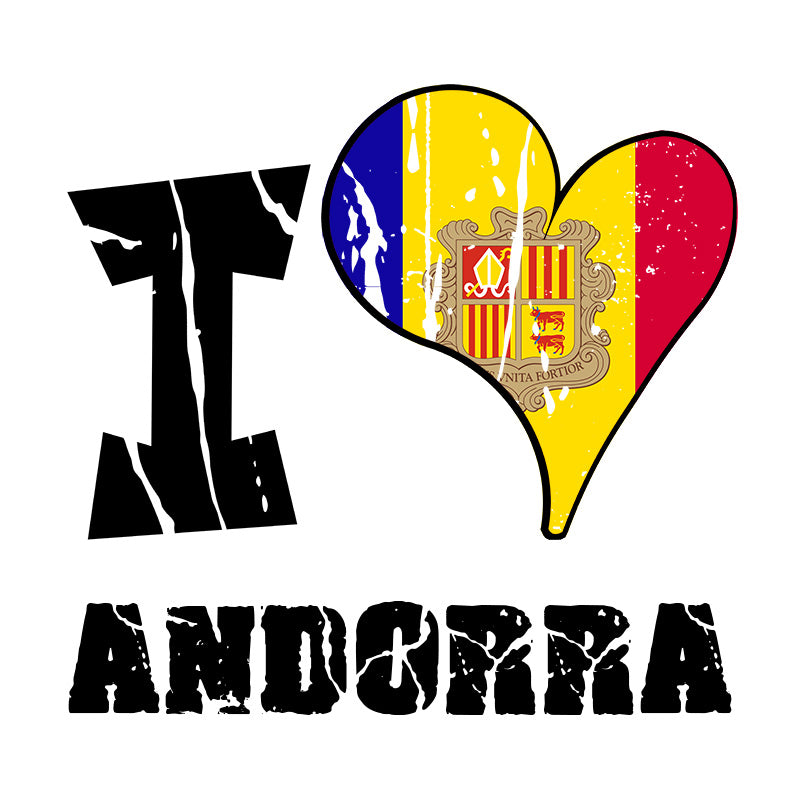 Unisex t-shirt - I Love Andorra