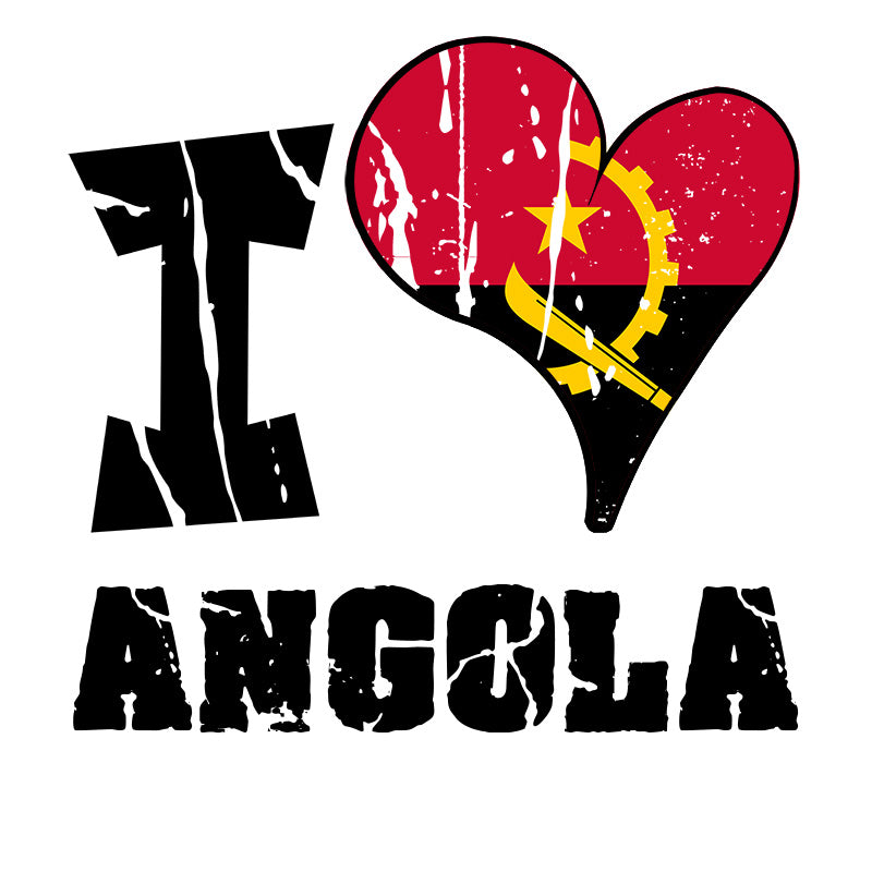 Unisex t-shirt - I Love Angola