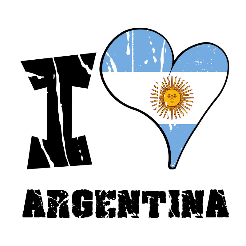 Unisex Hoodie - I Love Argentina