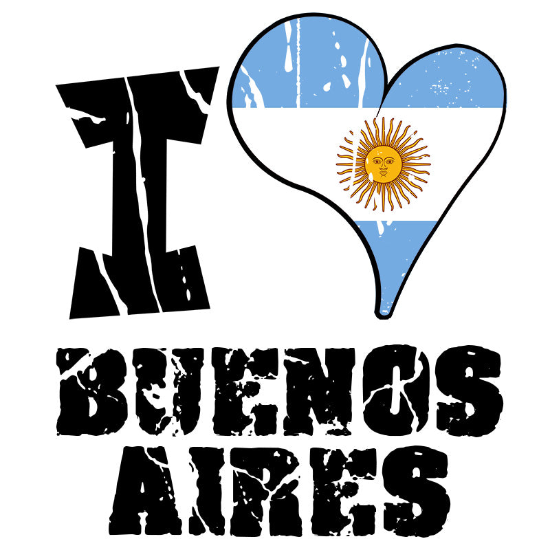 Unisex Hoodie - I Love Buenos Aires