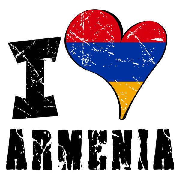 Unisex Hoodie - I Love Armenia