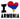 Unisex t-shirt - "I Love Armenia" Flag