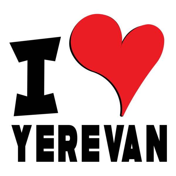 Unisex Sweatshirt - I Love Yerevan Red