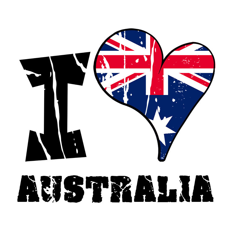 Unisex Sweatshirt - I Love Australia