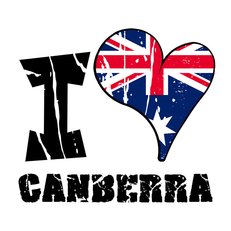 Unisex t-shirt - I Love Canberra