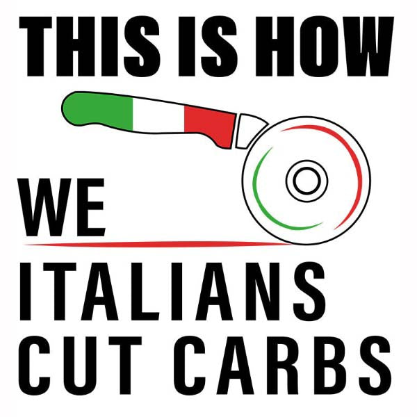 Unisex t-shirt - Italian Cutting Carbs