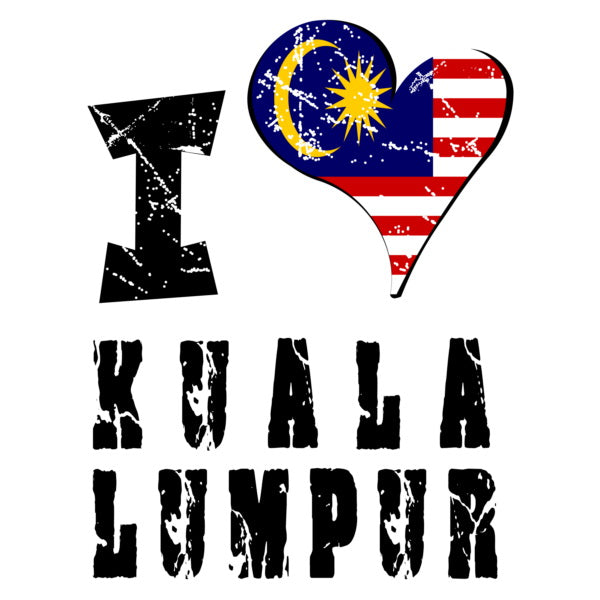 Unisex Hoodie - I Love Kuala Lumpur