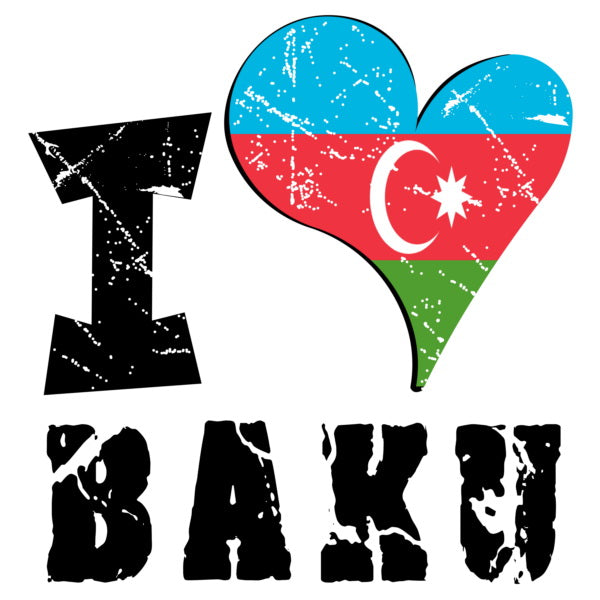 Unisex t-shirt - I Love Baku