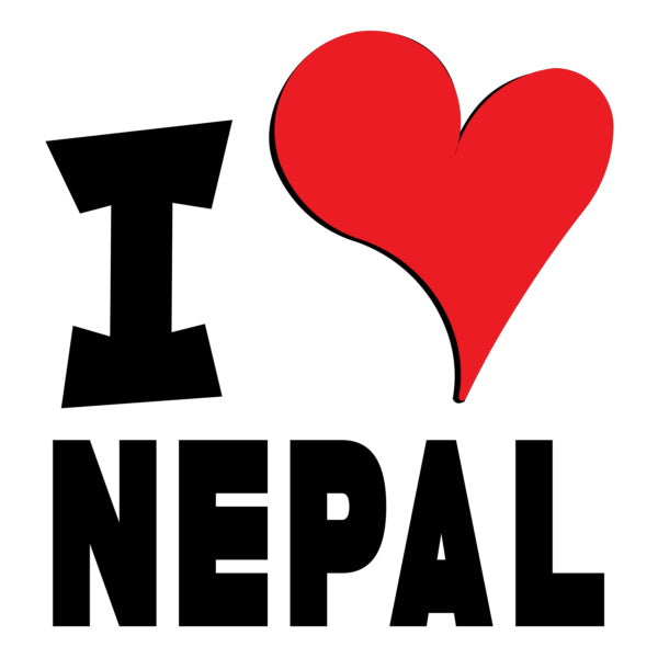 Unisex t-shirt - I Love Nepal Red