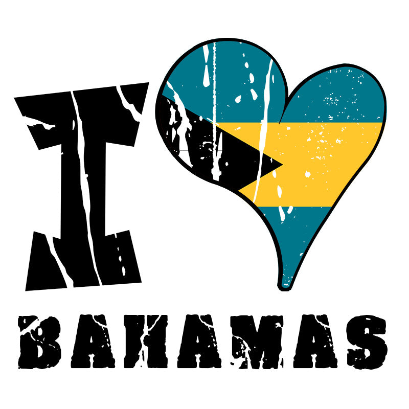 Unisex Hoodie - I Love Bahamas