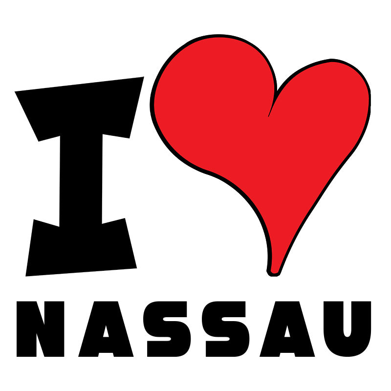 Unisex Hoodie - I Love Nassau Red