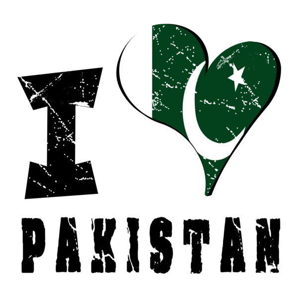 Unisex Hoodie - I Love Pakistan