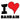 Unisex t-shirt - "I Love Bahrain" Heart Design