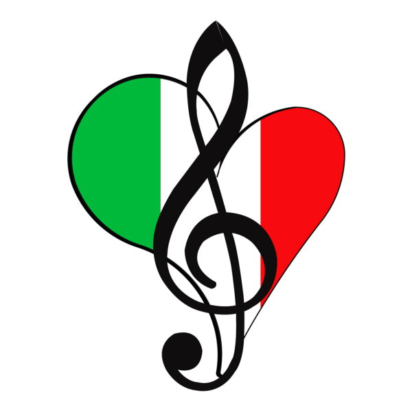 Unisex t-shirt - I Love Italian Music