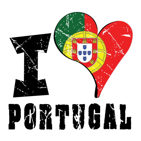 Unisex Hoodie - I Love Portugal