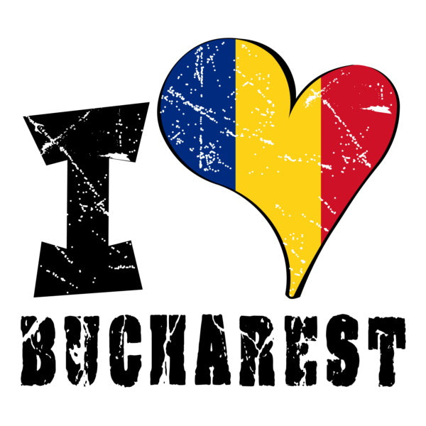 Unisex t-shirt - I Love Bucharest