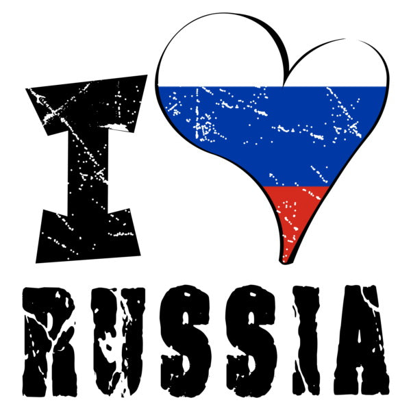 Unisex t-shirt - I Love Russia