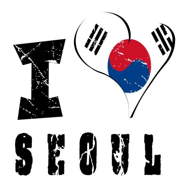 Unisex Hoodie - I Love Seoul