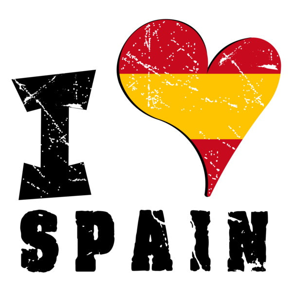 Unisex Hoodie - I Love Spain