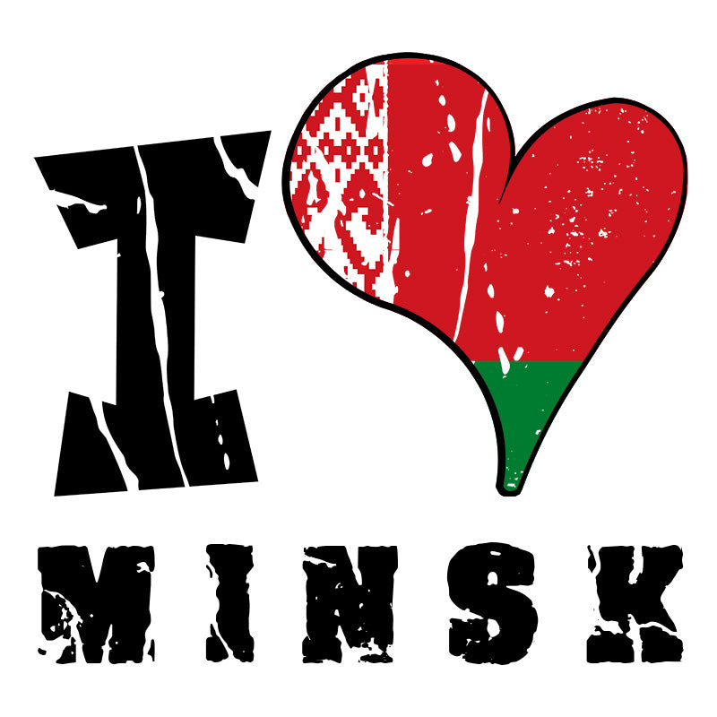 Unisex Hoodie - I Love Minsk