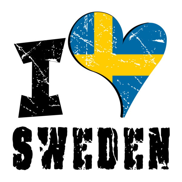 Unisex t-shirt - I Love Sweden