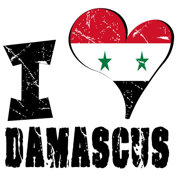 Unisex t-shirt - I Love Damascus