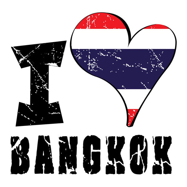 Unisex Hoodie - I Love Bangkok