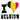 Unisex Sweatshirt - I Love Belgium with scratchy flag