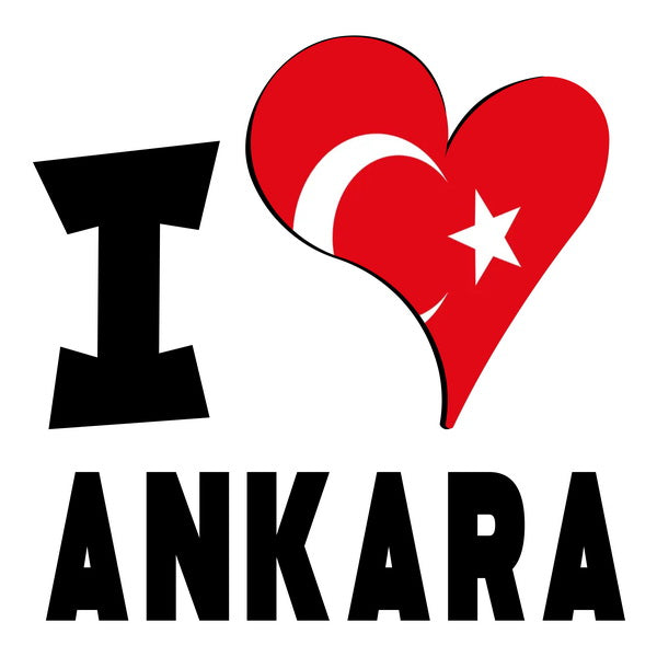 Unisex t-shirt - I Love Ankara Flag