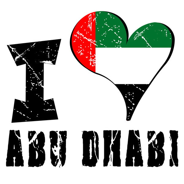 Unisex t-shirt - I Love Abu Dhabi