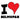 Unisex t-shirt - "I Love Belmopan" Heart Design