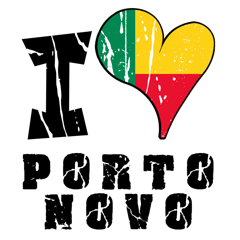 Unisex Hoodie - I Love Porto-Novo