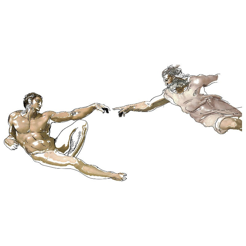 Unisex t-shirt - Creation Of Adam