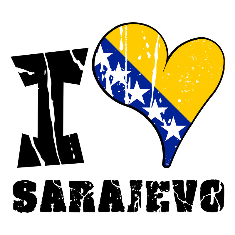 Unisex t-shirt - I Love Sarajevo