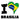 Unisex Hoodie - I Love Brasilia Flag