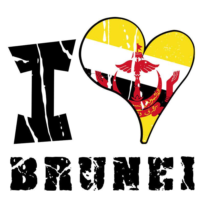 Unisex t-shirt - I Love Brunei