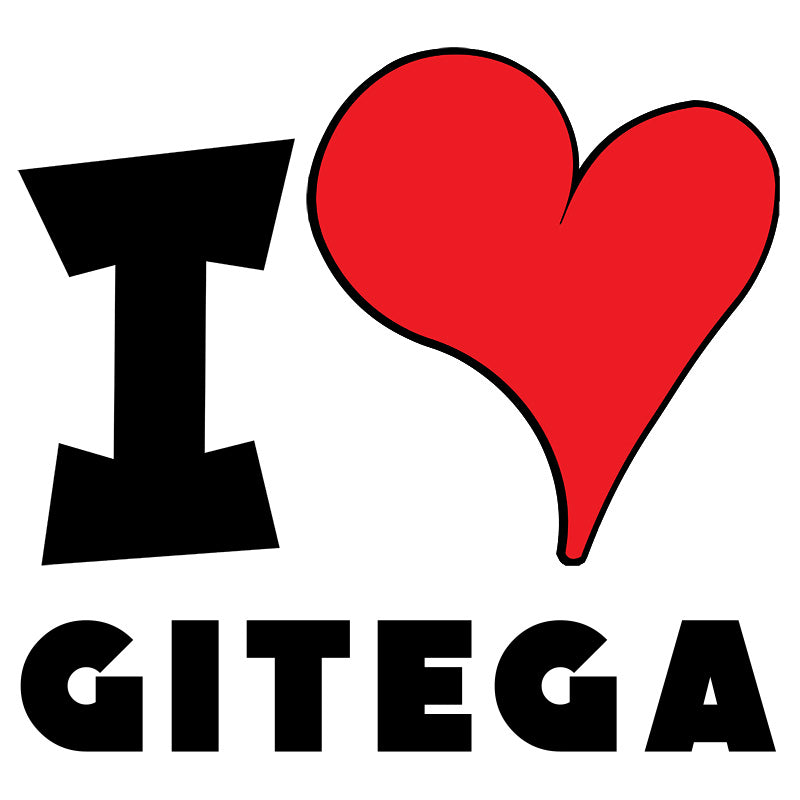 Unisex t-shirt - I Love Gitega Red