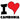 Unisex t-shirt - "I Love Cambodia" Heart Design