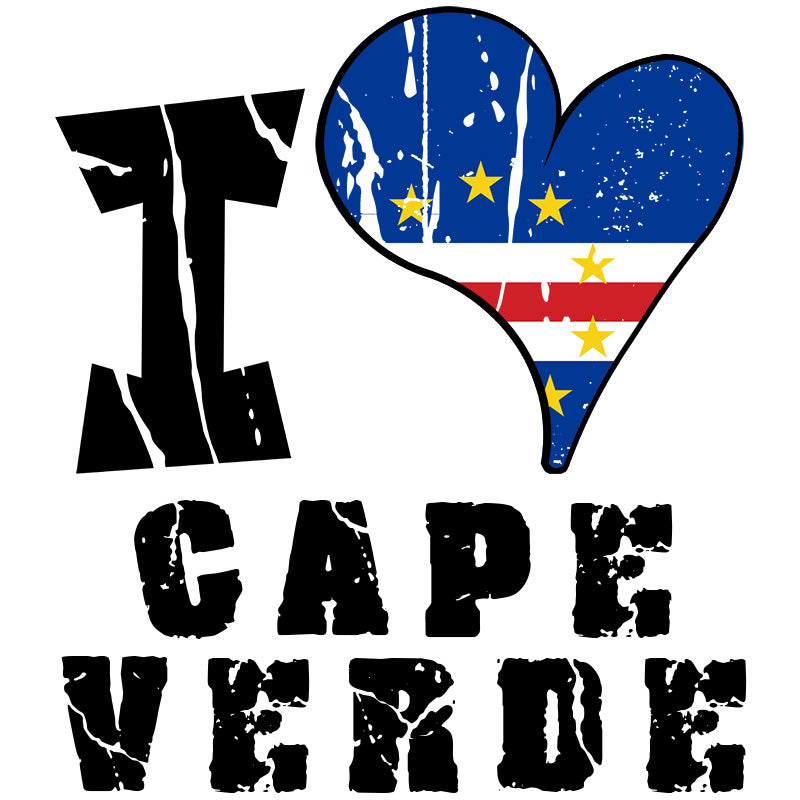 Unisex t-shirt - I Love Cape Verde